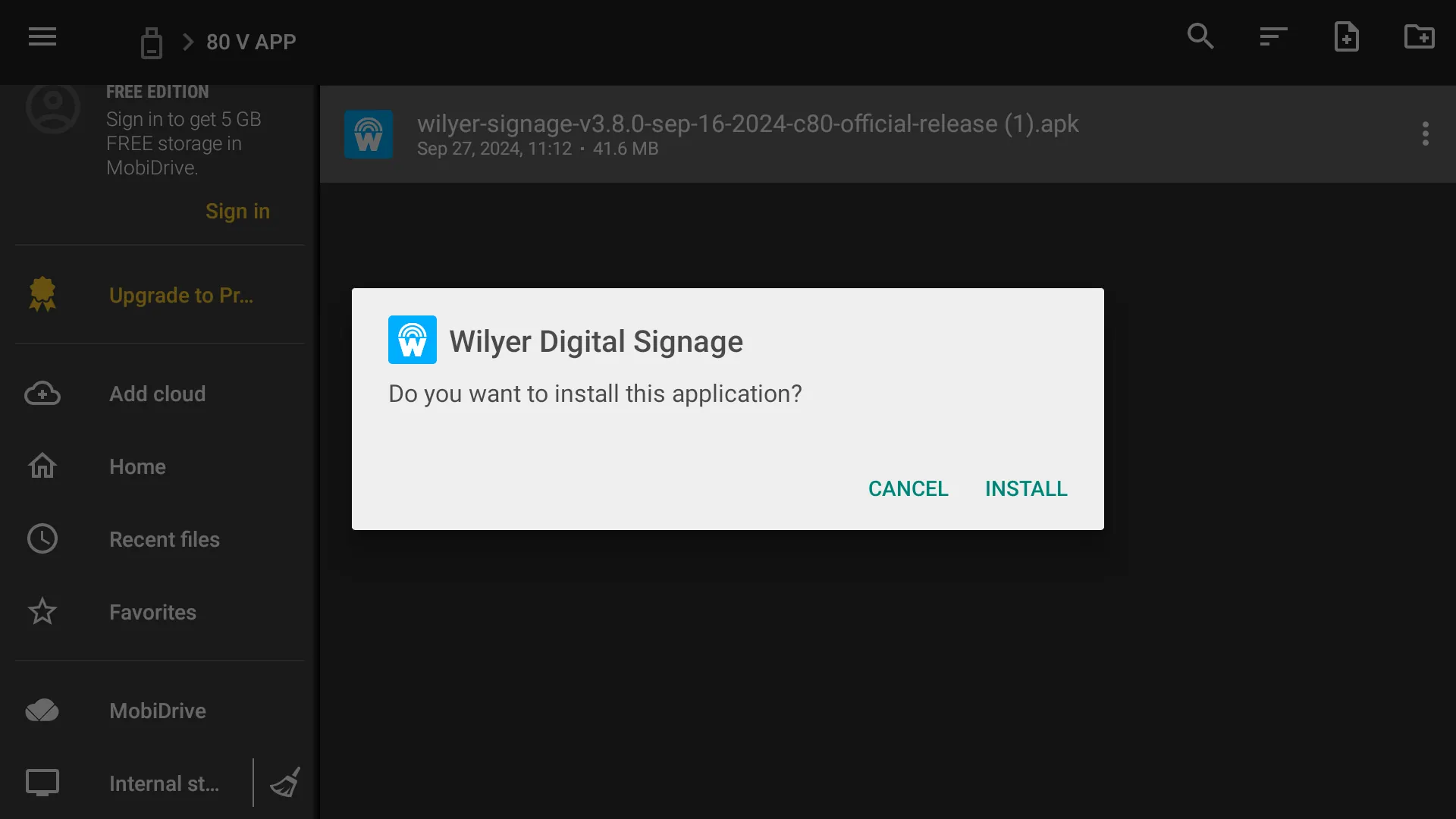 Install Wilyer App