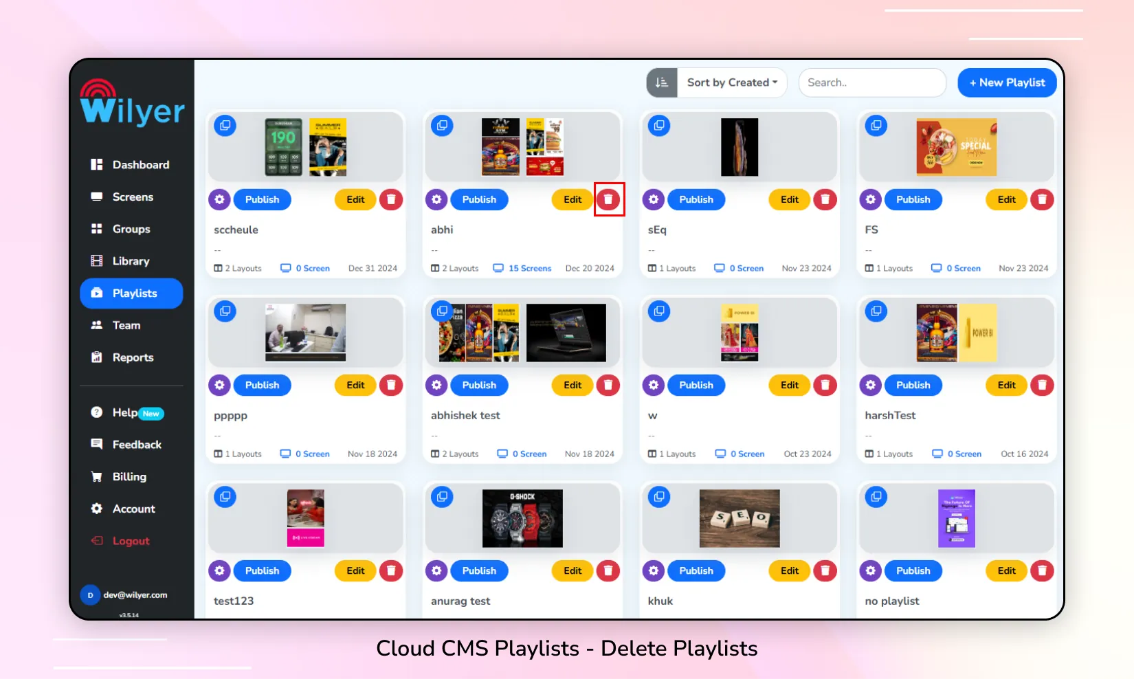 Playlists