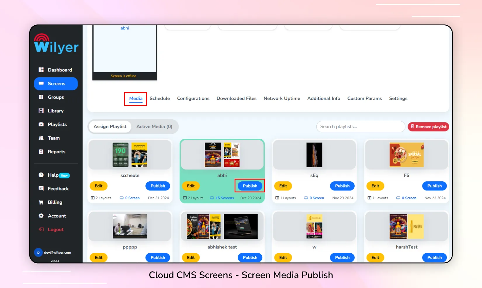 Screens