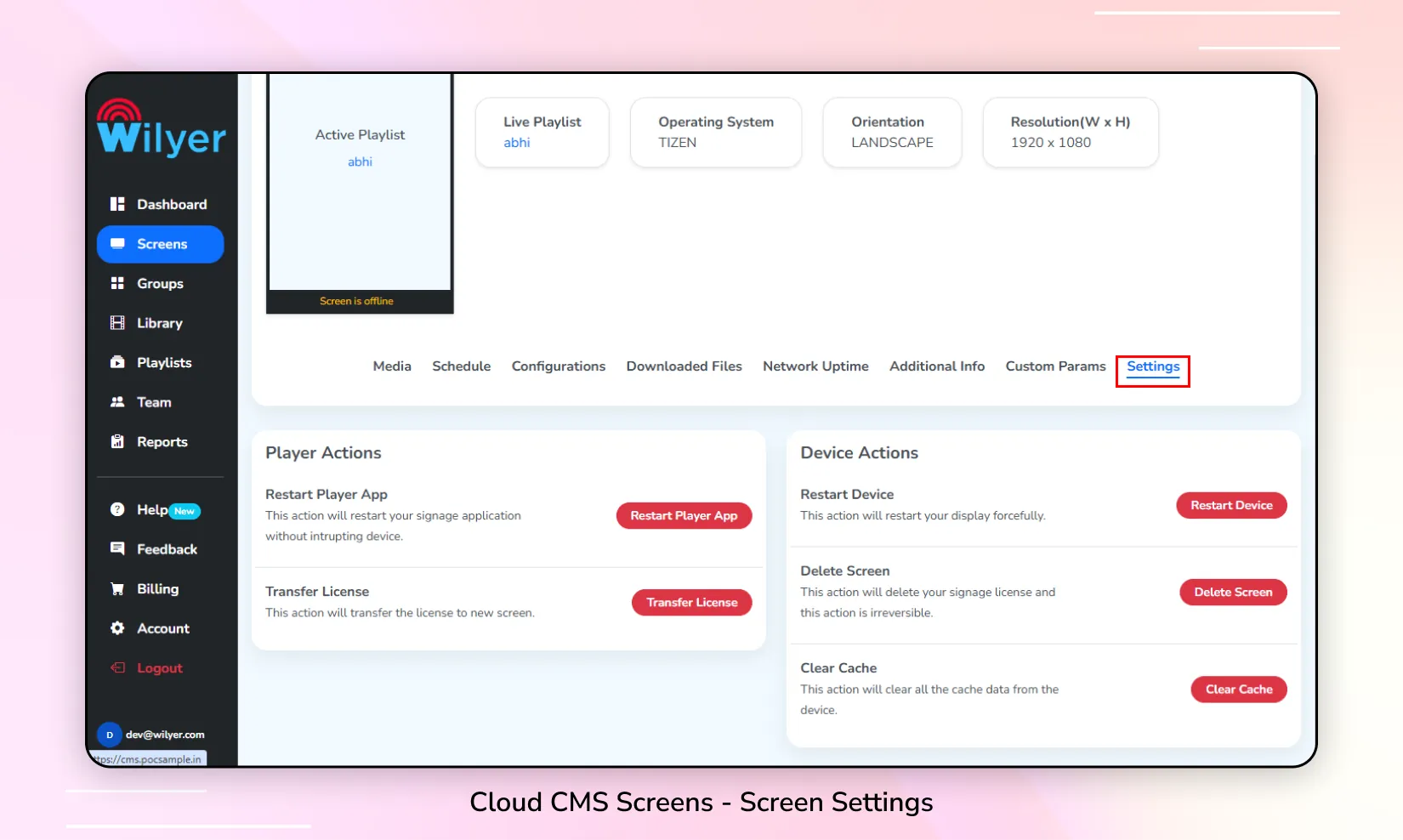 Screens